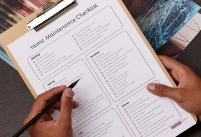The Home Maintenance Checklist You’ll Actually Use