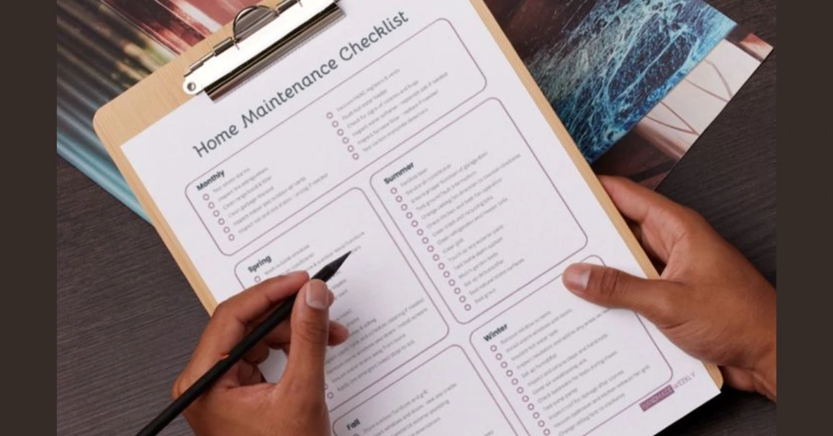 The Home Maintenance Checklist You’ll Actually Use