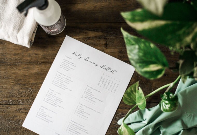 The Deep Cleaning Checklist That Covers Everything